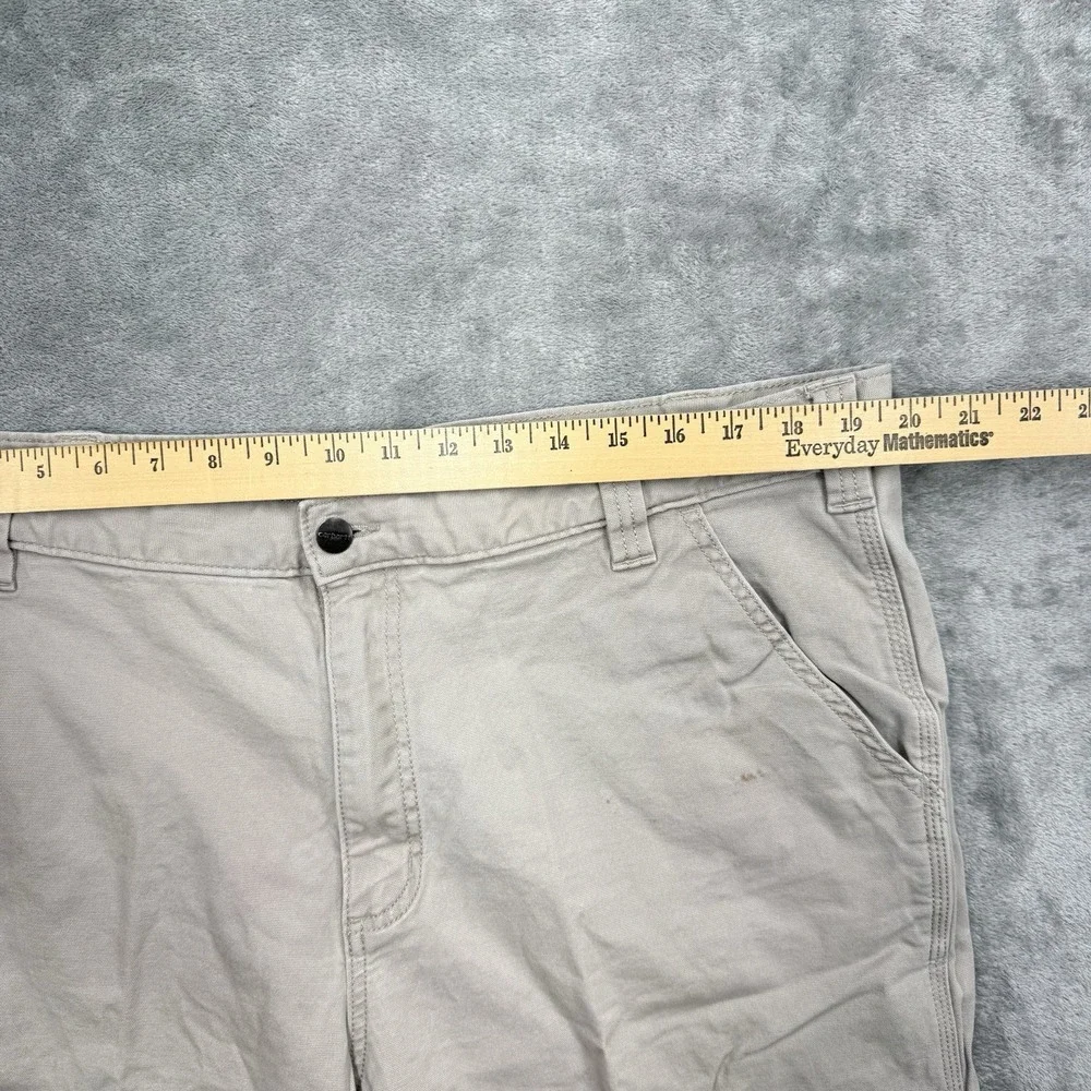 Carhartt Men Beige Cargo Shorts 102514 232 Size 40